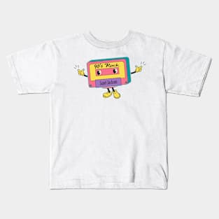 Music cassette man - Janet Kids T-Shirt